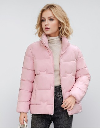 2024 New Fashion Loose Padded Warm Cotton Padded Jacket Short Coat