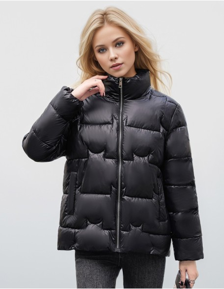 2024 New Fashion Loose Padded Warm Cotton Padded Jacket Short Coat