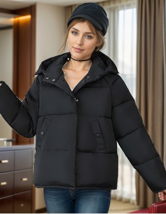 New Short Loose Cotton-Padded Jacket Bread Clothing Winter Thick Coat